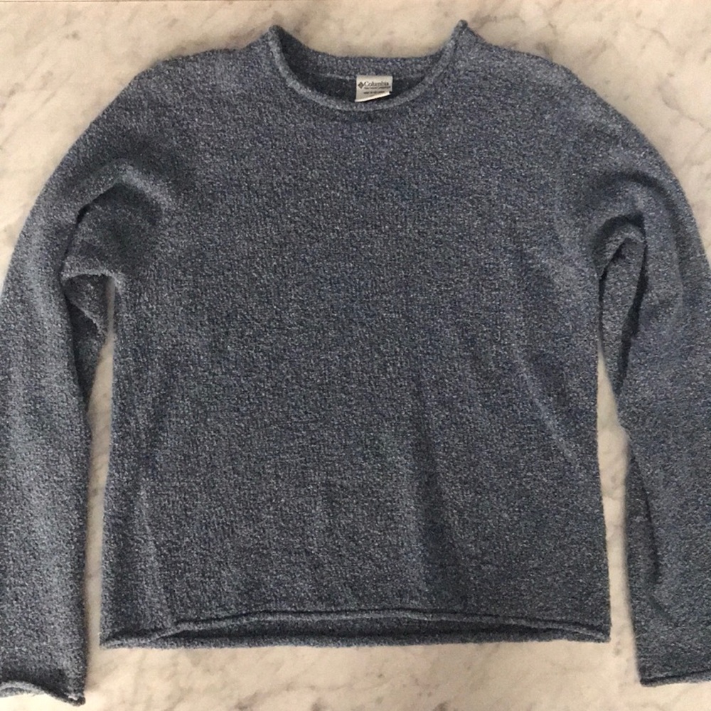 Columbia Blue Comfy Sweater Size S